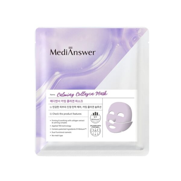 MediAnswer Calming Collagen Mask 1'S มาส์กเจลลี่ Оригинал