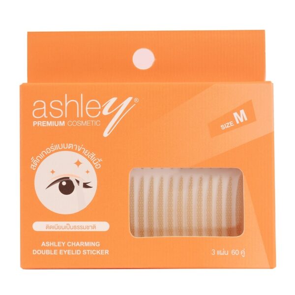 Ashley Charming Double Eyelid Sticker 60Pairs. Size M Оригинал