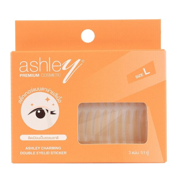 Ashley Charming Double Eyelid Sticker 60Pairs. Size L Оригинал