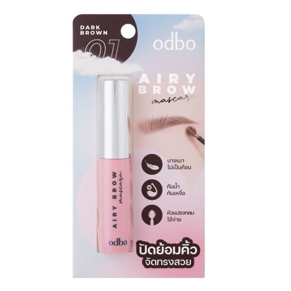Odbo Airy Eye Brow Mascara 7020-01 Оригинал