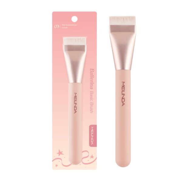 Meilinda Ballerina Basic Brush 1pcs. 03 Flat Foundation Brush Оригинал
