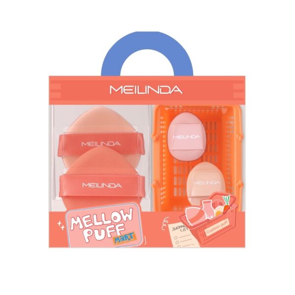 Meilinda Mellow Puff Mart 4pcs. Cushion Puff Оригинал