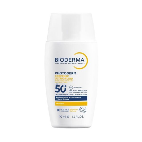 Bioderma Photoderm XDEFENSE Ultra-Fluid SPF50+ Invisible 40 ml. Оригинал