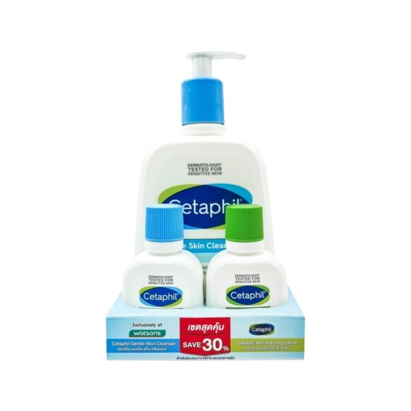 Cetaphil Gentle Skin Cleanser 500 +59ml. + Moisture Lotion 59 ml. Оригинал