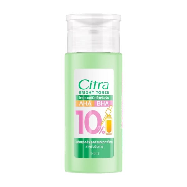 Citra Bright Toner 140 Ml. โทนเนอร์ผิวใส ผลัดผิวคล้ำ จุดดำแก้ยาก Оригинал