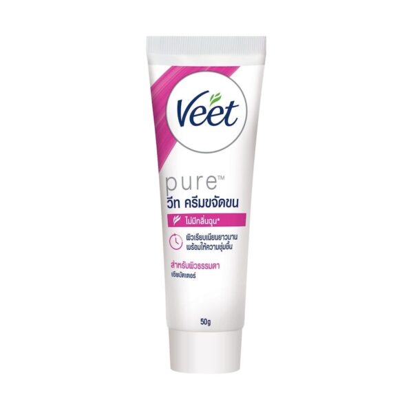 Veet Hair Removal Cream Pure Shea Butter 50 G. ครีมกำจัดขน แว๊กซ์ขน Оригинал