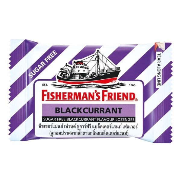 Fisherman's Friend Sugar Free Blackcurrant Flavour Оригинал