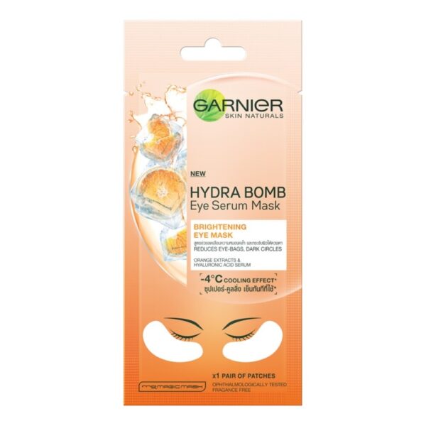 Garnier Hydra Bomb Brightening Eye Serum Mask 1's Оригинал