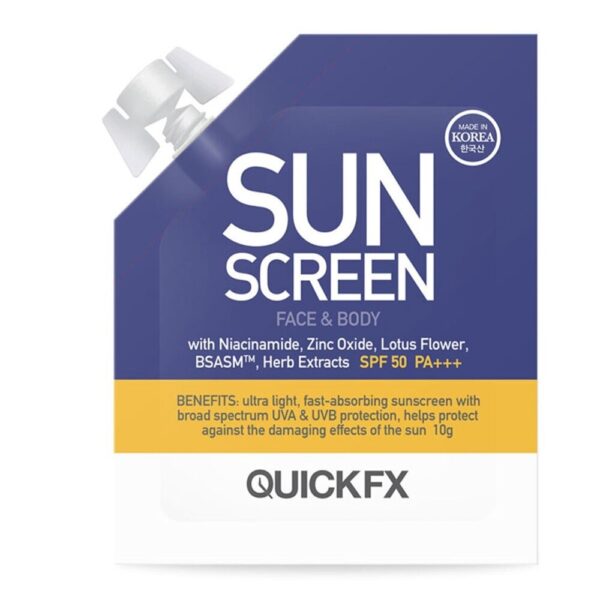 QuickFx Sun Screen SPF50 PA+++ 10g Оригинал