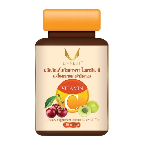 Livnest Vitamin C 30 Capsules Оригинал