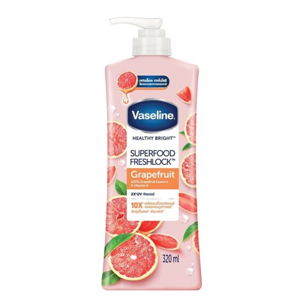 Vaseline Healthy Bright Superfood Freshlock Grapefruit 320 Ml. Оригинал