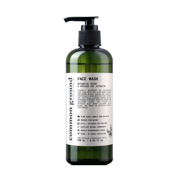 Common Ground Face Wash Botanical Scent  Avocado Oil Extract 250 ml. Оригинал