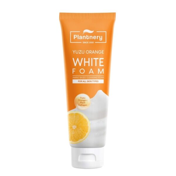 Plantnery Yuzu Orange Vitamin C Whip Foam 100 g. Whipped Cleansing Foam Yuzu Vitamin Оригинал