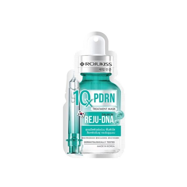 Rojukiss PDRN 10X Treatment Mask 24 Ml. แผ่นมาส์กหน้าเซรั่มเข้มข้น Оригинал