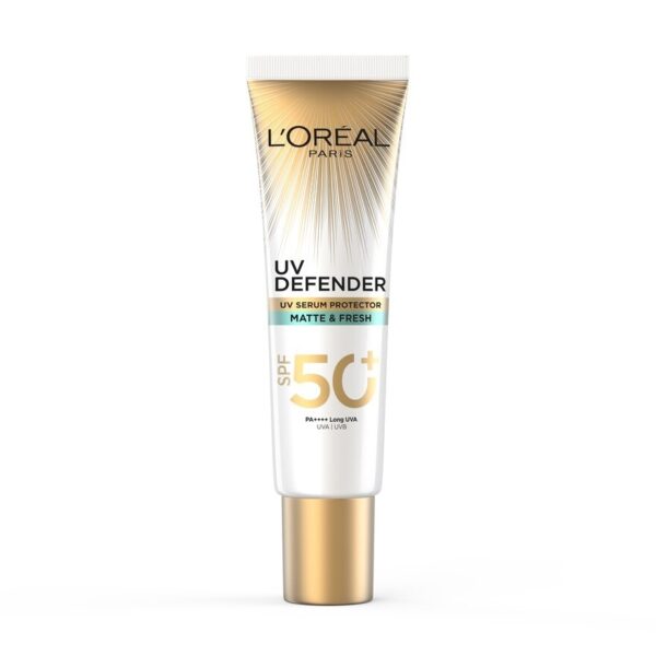 L'Oreal Paris UV Defender Matte  Fresh SPF50+ PA++++ Long UVA 30 Ml. Оригинал