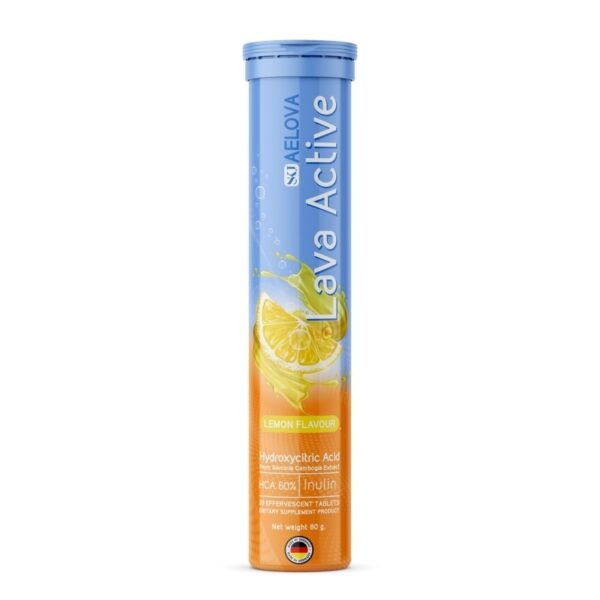 Aelova Lava Active 20 Tablets Lemon Flavour Оригинал