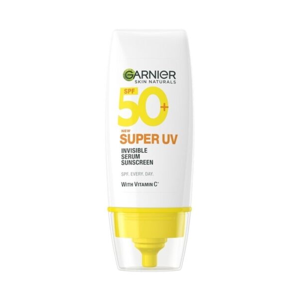 Garnier Skin Naturals Super UV-Invisible Serum Sunscreen SPF50+ PA++++ 30 Ml. Оригинал