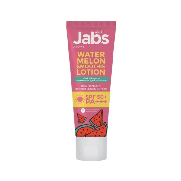 Jabs Sunscreen Lotion Watermelon Smoothie Brighten Skin SPF 50+ PA+++ 220 Ml. Оригинал