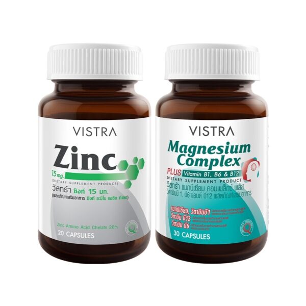 Vistra Zinc 20 Cap+Magnesium Complex 30Cap+ Оригинал