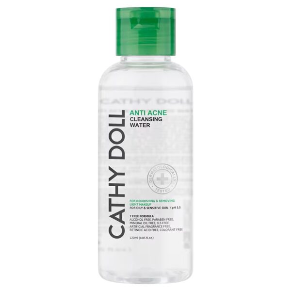 Cathy Doll Cleansing Water Anti Acne 120 Ml. Оригинал