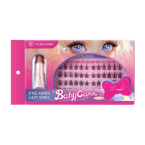 Mlen Diary Eyelashes Lazy Lashes Series Baby Comic Eyelashes 5Rows Оригинал