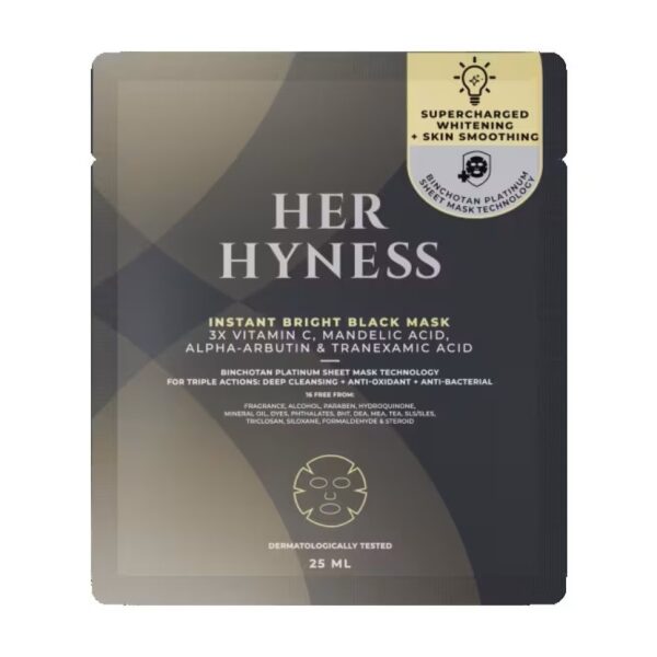 Her Hyness Instant Bright Black Mask 25 ml. Оригинал