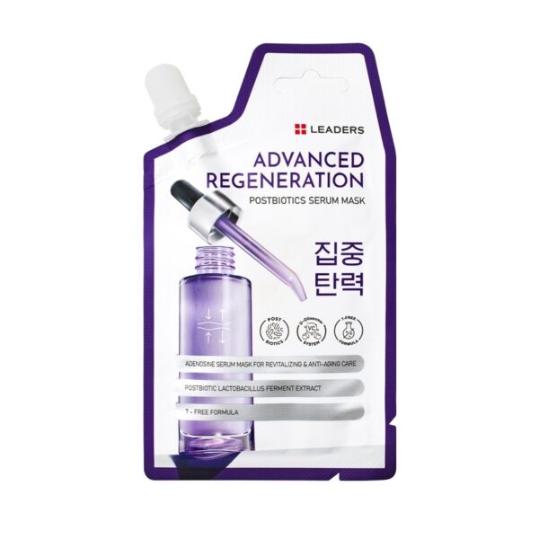 Leaders Advanced Regeneration Postbiotics Serum Mask 20 Ml. Оригинал
