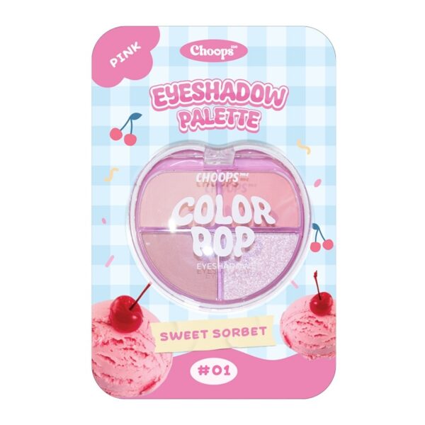 #Choops Me Color Pop Eyeshadow Palette01 Оригинал